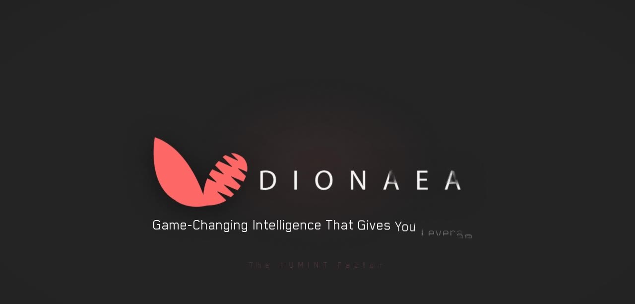 The flower becomes the Dionaea logo